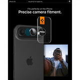 Spigen iPhone Air Kameran Linssuojus GLAS.tR EZ Fit Optik Pro 2 kpl Harmaa