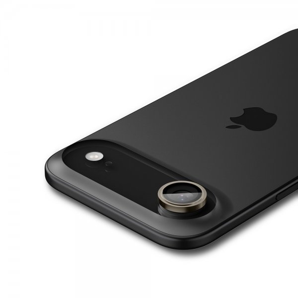 Spigen iPhone Air Kameran linssinsuojus GLAS.tR EZ Fit Optik Pro 2-pakkaus Kulta