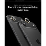 Spigen iPhone Air Kameran linssinsuojus GLAS.tR EZ Fit Optik Pro 2-pakkaus Kulta