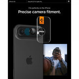 Spigen iPhone Air -kamerasuojalasi GLAS.tR EZ Fit Optik Pro, 2 kpl, musta
