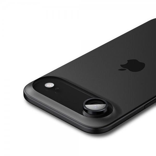 Spigen iPhone Air -kamerasuojalasi GLAS.tR EZ Fit Optik Pro, 2 kpl, musta