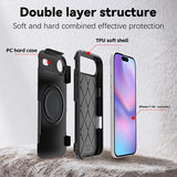 4smarts iPhone Air -kuori Defend Case Ultimag, musta