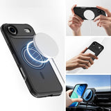 4smarts iPhone Air -kuori Defend Case Ultimag, musta