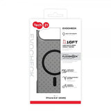 Tech21 iPhone Air -suojakuori EvoCheck MagSafe Smokey Black