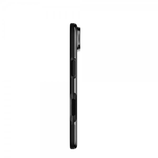 Tech21 iPhone Air -suojakuori EvoCheck MagSafe Smokey Black