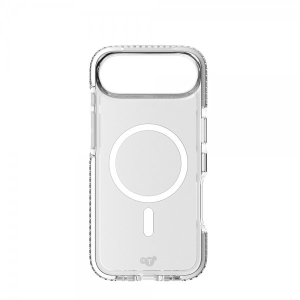Tech21 iPhone Air -suojakuori EvoCrystal MagSafe Metallic Silver