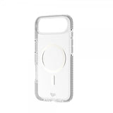 Tech21 iPhone Air -suojakuori EvoCrystal MagSafe Metallic Silver