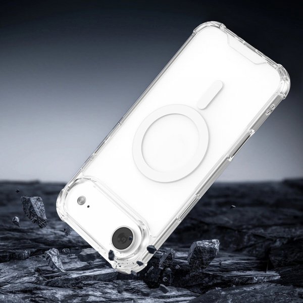 4smarts iPhone Air -kuori Ibiza MagSafe, läpinäkyvä