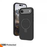 dbramante1928 iPhone Air -kuori Iceland Ultra D3O MagSafe Kickstand Musta