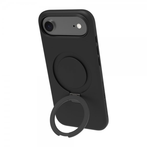 dbramante1928 iPhone Air -kuori Iceland Ultra D3O MagSafe Kickstand Musta
