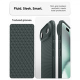 Spigen iPhone Air -kuori Liquid Air Abyss Green
