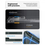 Spigen iPhone Air -kuori Liquid Air Abyss Green
