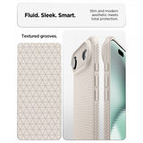 Spigen iPhone Air -kuori, Liquid Air Natural Titanium