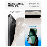 Spigen iPhone Air -kuori, Liquid Air Natural Titanium