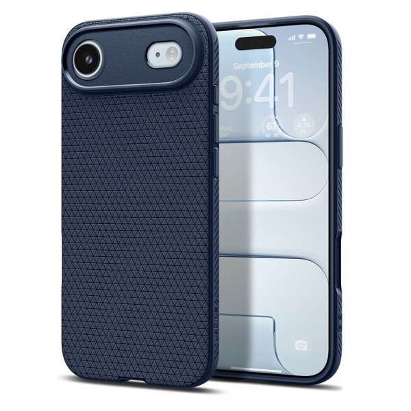 Spigen iPhone Air -kuori Liquid Air, laivastonsininen
