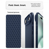 Spigen iPhone Air -kuori Liquid Air, laivastonsininen