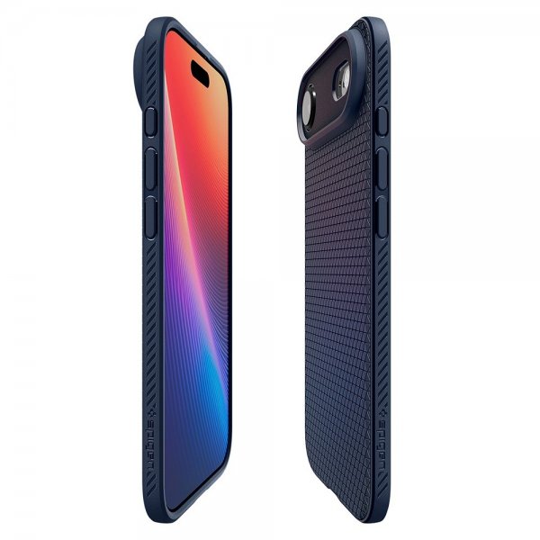 Spigen iPhone Air -kuori Liquid Air, laivastonsininen