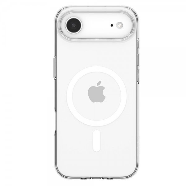 Spigen iPhone Air -kuori Liquid Crystal MagFit kirkas valkoinen