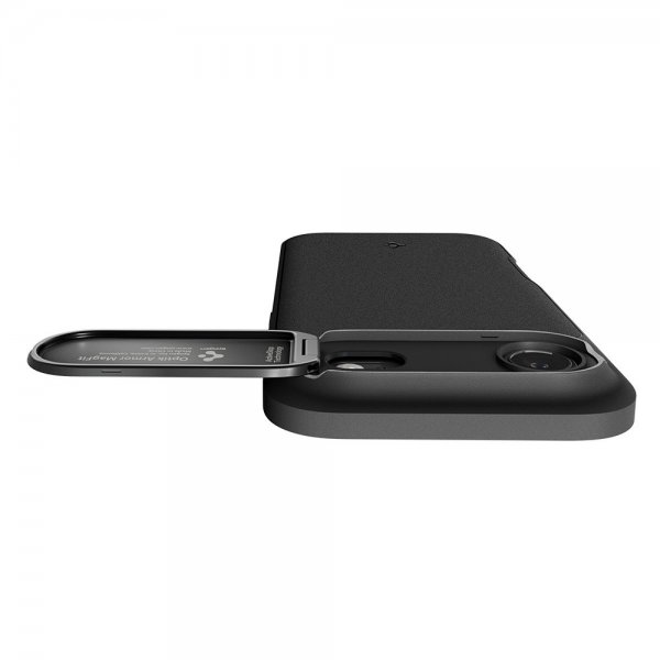 Spigen iPhone Air Skal Optik Armor MagFit Musta