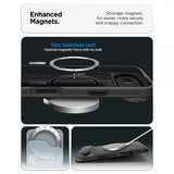 Spigen iPhone Air Skal Optik Armor MagFit Musta