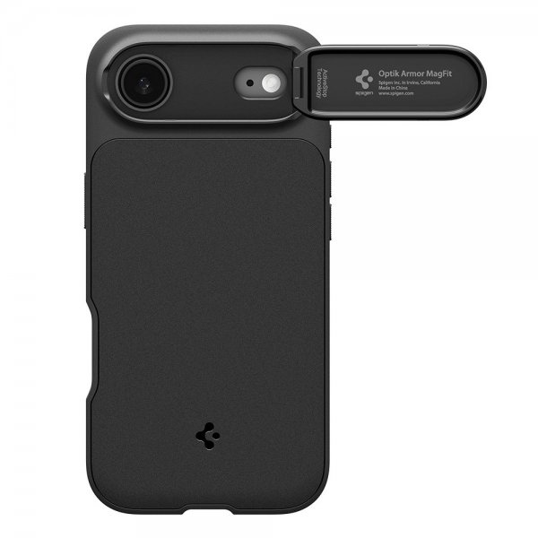 Spigen iPhone Air Skal Optik Armor MagFit Musta