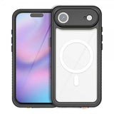 4smarts iPhone Air -kuori, vahva IP68 MagSafe, musta