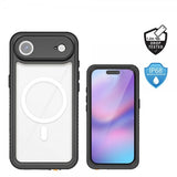 4smarts iPhone Air -kuori, vahva IP68 MagSafe, musta