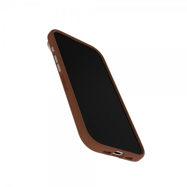 Otterbox iPhone Air -kuori Symmetry Cactus Leather MagSafe Desert Saddle
