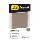 Otterbox iPhone Air -kuori, Symmetry, kaktusnahkaa, MagSafe, harmaa, Comfort