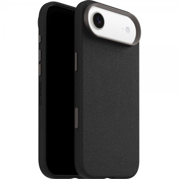 Otterbox iPhone Air -kuori Symmetry Cactus Leather MagSafe Noir Ash