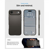 Spigen iPhone Air -kuori Thin Fit MagFit Gunmetal