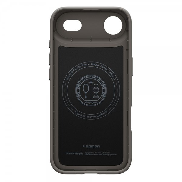 Spigen iPhone Air -kuori Thin Fit MagFit Gunmetal