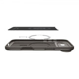 Spigen iPhone Air -kuori Thin Fit MagFit Gunmetal