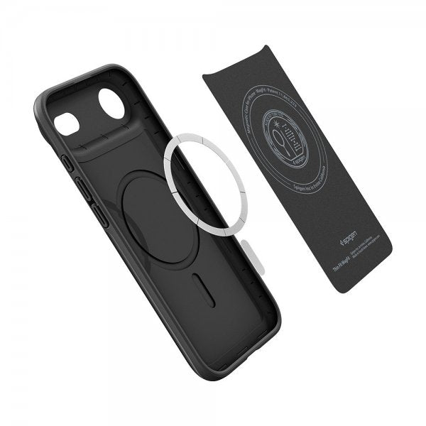 Spigen iPhone Air -kuori Thin Fit MagFit musta