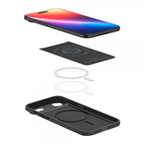 Spigen iPhone Air -kuori Thin Fit MagFit musta