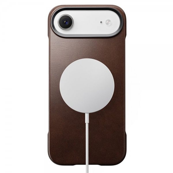 Nomad iPhone Air -nahkakuori, perinteinen Horween Rustic Brown