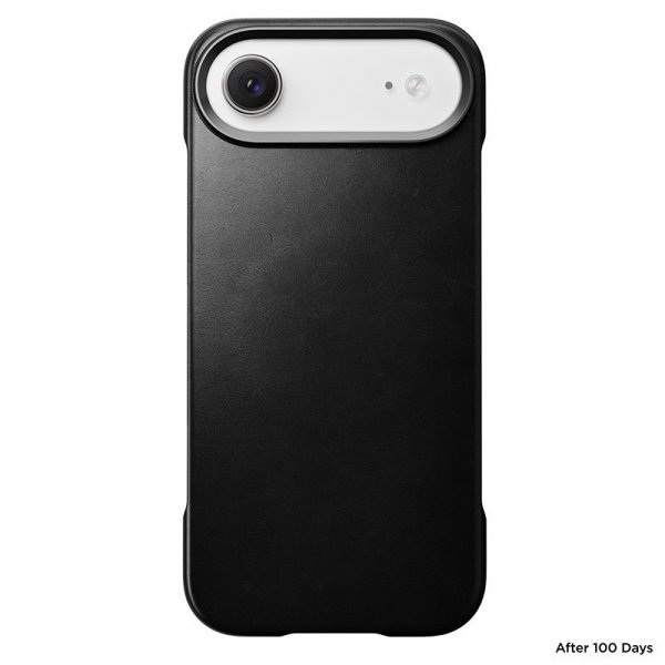 Nomad iPhone Air -suojakuori perinteinen Horween-nahkakuori musta