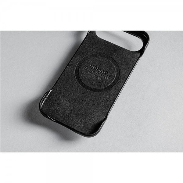 Nomad iPhone Air -suojakuori perinteinen Horween-nahkakuori musta