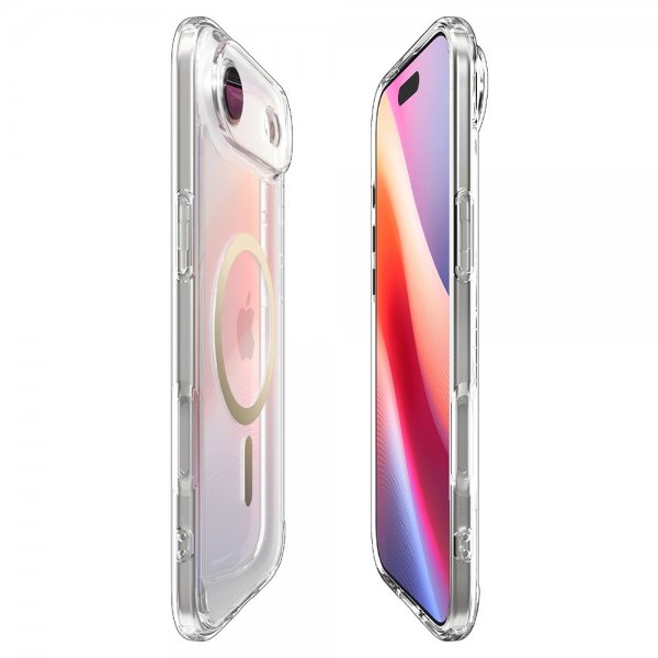 Spigen iPhone Air -kuori Ultra Hybrid MagFit kirkas kulta