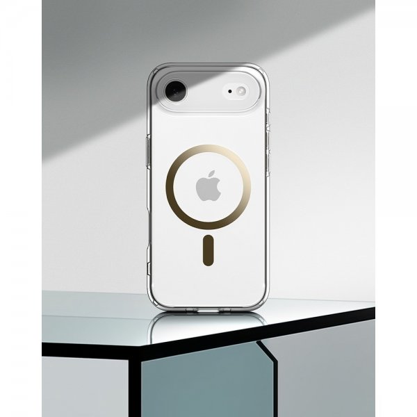Spigen iPhone Air -kuori Ultra Hybrid MagFit kirkas kulta