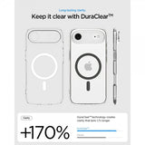 Spigen iPhone Air -kuori Ultra Hybrid MagFit Clear Graphite