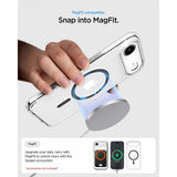 Spigen iPhone Air -kuori Ultra Hybrid MagFit Clear Graphite
