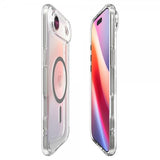 Spigen iPhone Air -kuori Ultra Hybrid MagFit Clear Graphite