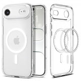 Spigen iPhone Air -kuori Ultra Hybrid MagFit Clear White