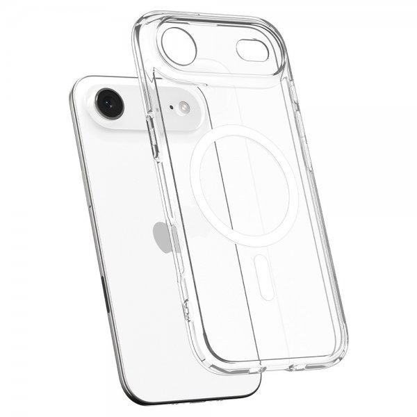 Spigen iPhone Air -kuori Ultra Hybrid MagFit Clear White