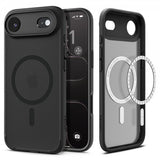 Spigen iPhone Air -kuori Ultra Hybrid MagFit Frost Black