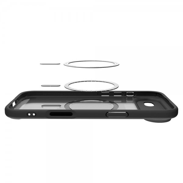 Spigen iPhone Air -kuori Ultra Hybrid MagFit Frost Black