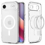 Spigen iPhone Air -kuori Ultra Hybrid MagFit Frost White
