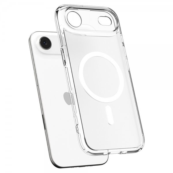 Spigen iPhone Air -kuori Ultra Hybrid MagFit Frost White