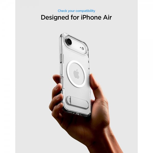 Spigen iPhone Air -kuori Ultra Hybrid S MagFit Clear White